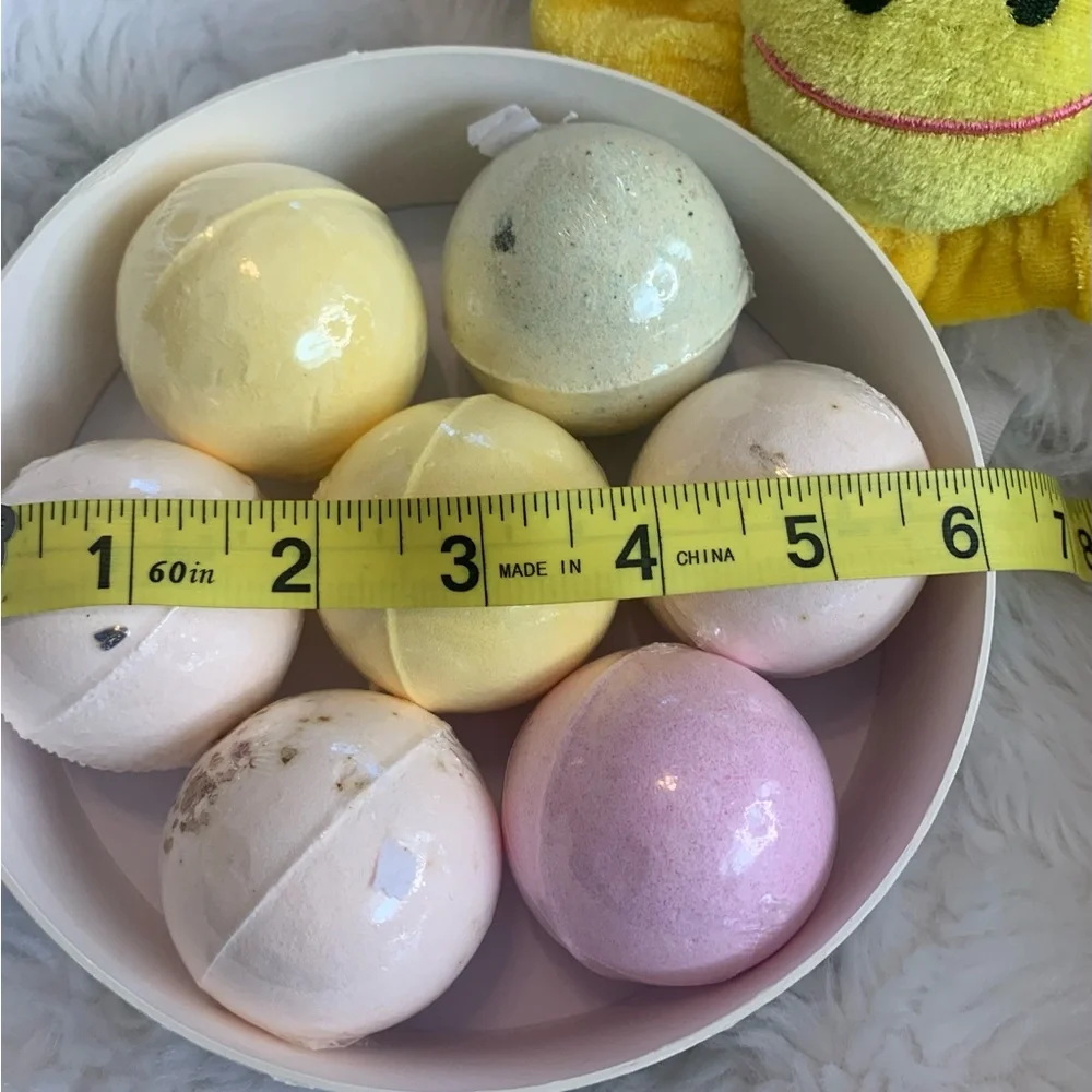 ASQUITH & SOMERSET 7 Days of Flowers bath bomb collection NIB NWT (7) 2.82 Oz.